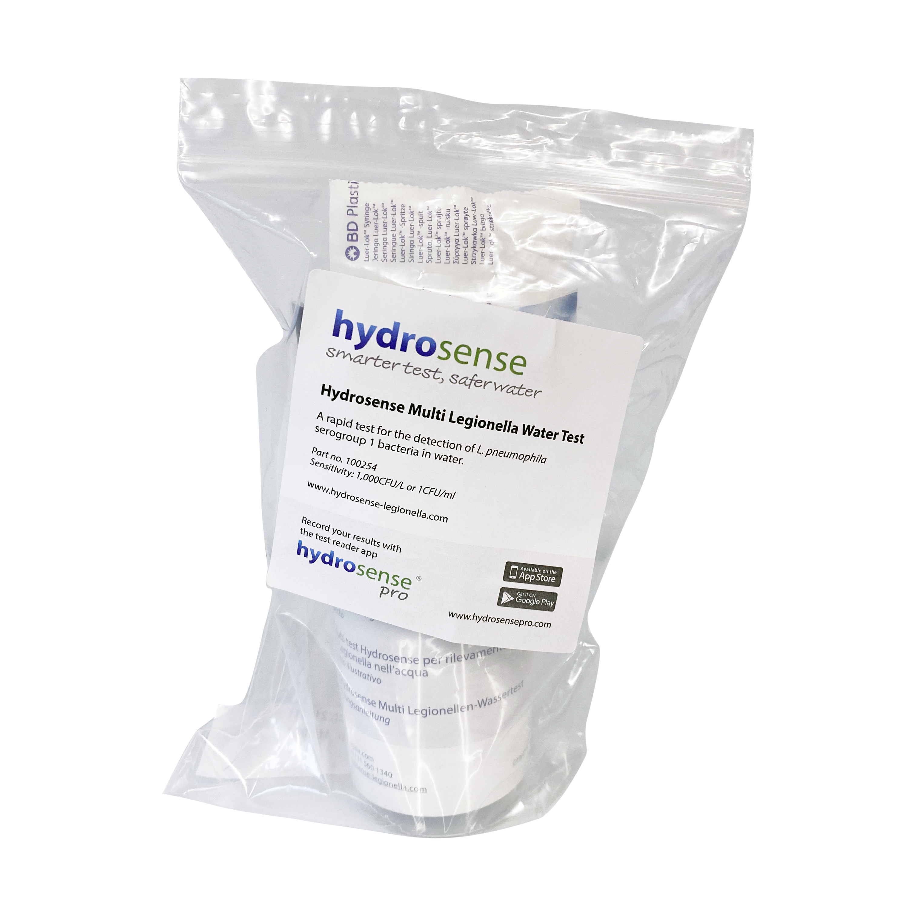 Hydrosense Multi Legionella Water Test White B 2
