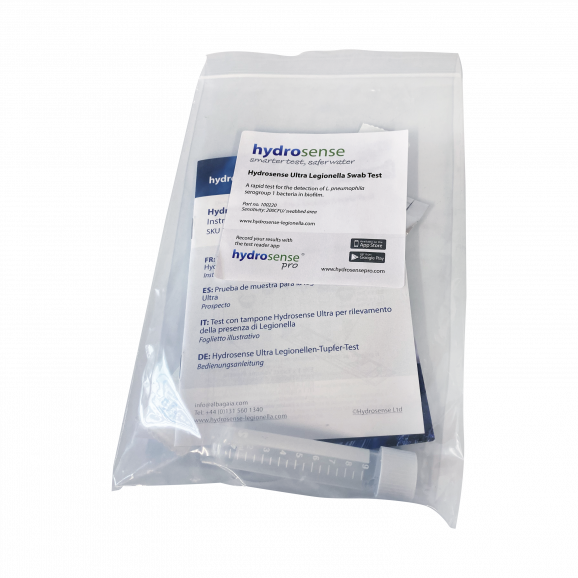 Hydrosense Ultra Legionella Swab Test 3 | Hydrosense Legionella Test Kits