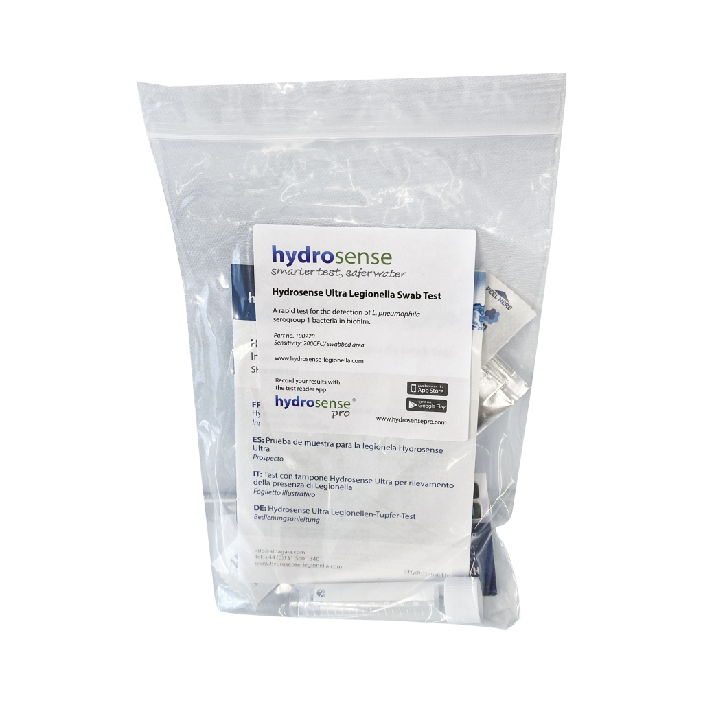 Hydrosense Ultra Legionella Swab Test 4 | Hydrosense Legionella Test Kits